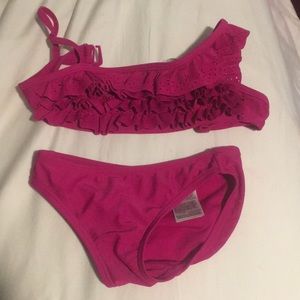 Size xs (4-5) girls bathing suit